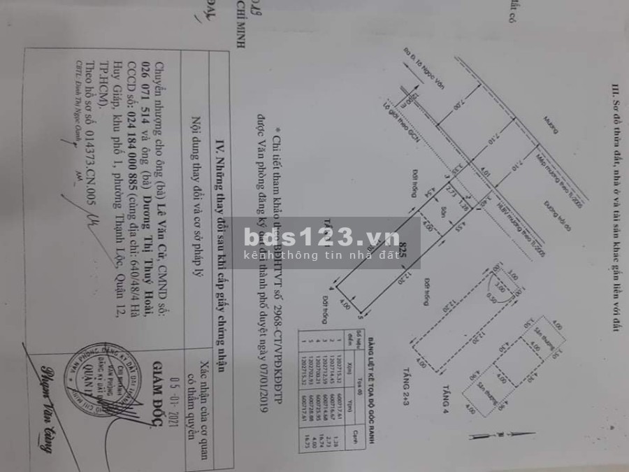 Nhà đường tx 24 Q12. Diện tích 4×16,7m. Kết cấu 1 trệt 3 lầu, 4PN, 5WC, có sân để xe hơi