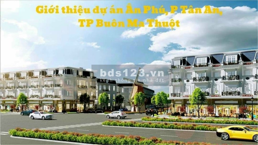Siêu phẩm đất nền dự án khu đô thị Ân Phú, Buôn Ma Thuột Đắk Lắk cơ hội đầu tư cuối năm 2021