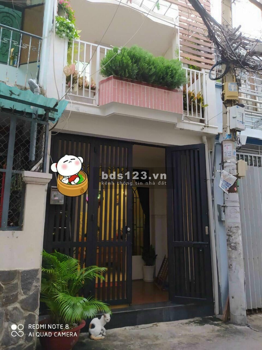 Bán nhà hẻm thông Bạch Đằng, P15, diện tích sử dụng 36.3m2, 3PN, giá bán 4.1 tỷ thương lượng