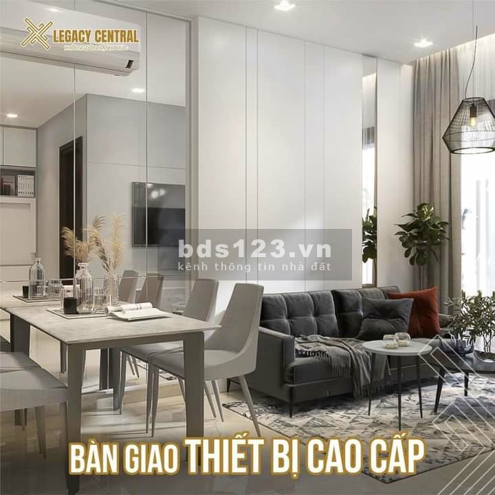 Chỉ cần thanh toán 250 triệu sở hữu căn hộ Thuận Giao cc Legacy Central, ưu đãi 18 tháng lãi suất