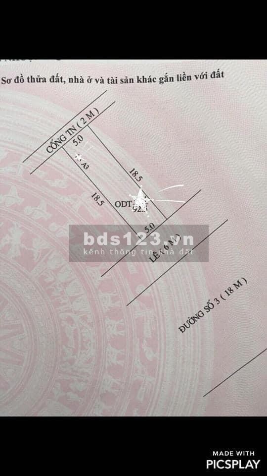 Cho thuê đất đường A3/Trần Văn Trà khu dân cư Hưng Phú 1, P. Hưng Phú, Quận Cái Răng, TP Cần Thơ