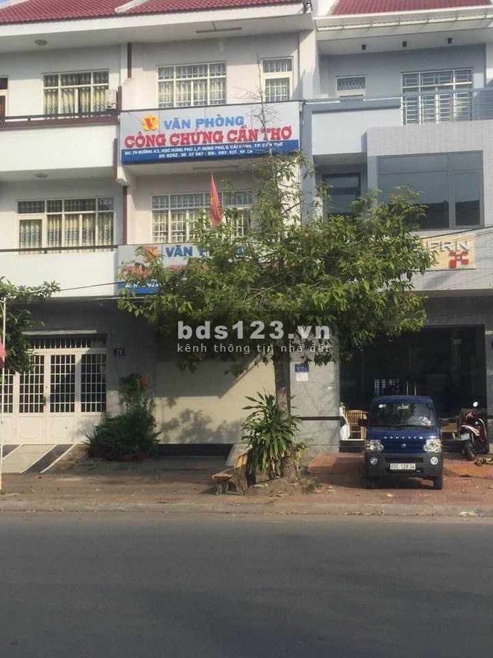 Cho thuê đất đường A3/Trần Văn Trà khu dân cư Hưng Phú 1, P. Hưng Phú, Quận Cái Răng, TP Cần Thơ