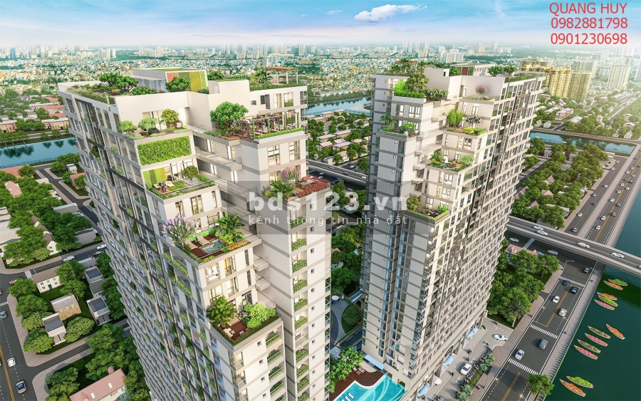 Siêu phẩm D-Aqua dự án căn hộ cao cấp bậc nhất quận 8 sở hữu mặt tiền đường bờ sông 125m