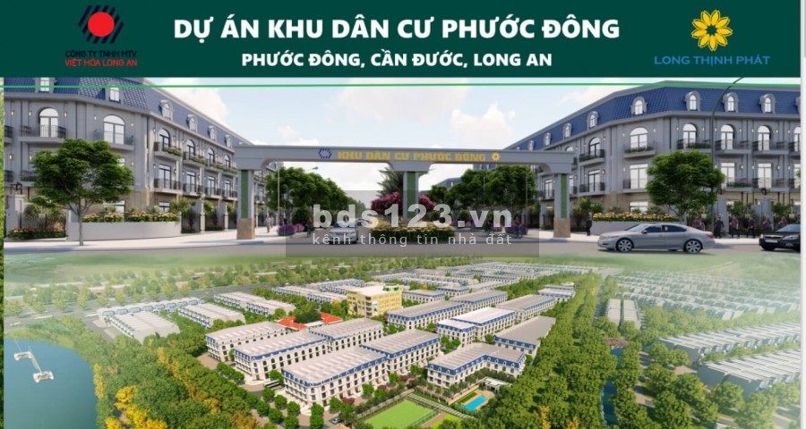 Đất chính chủ KDC Phước Đông giá chỉ từ 650tr/1 nền - Mặt tiền QL 50 Lh: 0706354478 Vy