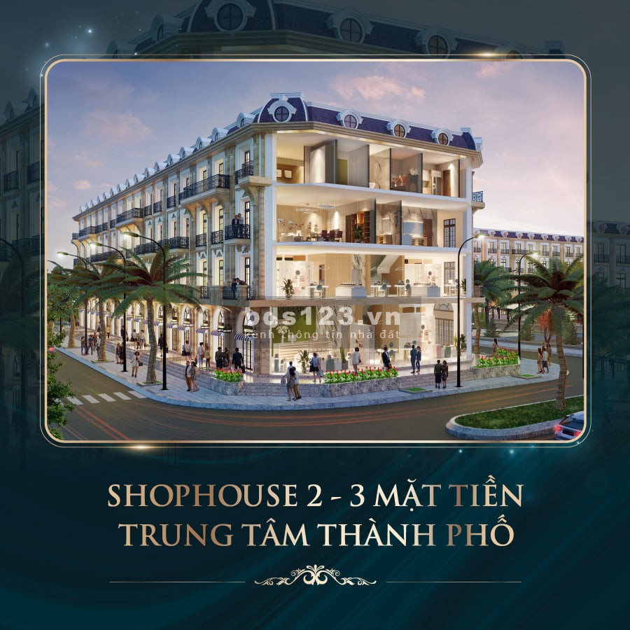 D' Metropole Hà Tĩnh thừa hưởng thiết kế mang đậm chất Italia giá bán 12 tỷ, sổ sẵn
