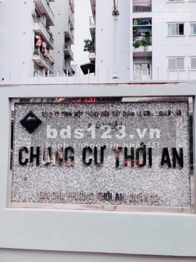 Bán căn hộ góc diện tích sử dụng 63m² 2PN 2WC Thới An, Quận 12 giá bán 1.75 tỷ