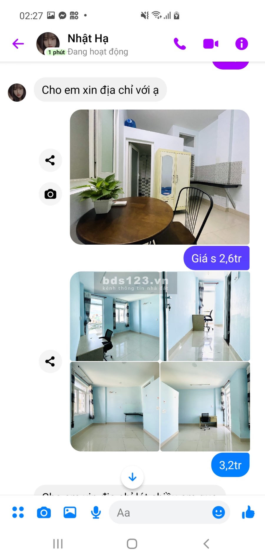 Phòng trọ full nội thất giá từ 2,3 triệu