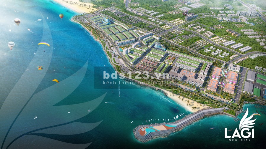 Đất nền biển hiếm hoi trên thị trường, Lagi New City đáp ứng mọi nhu cầu đầu tư của KH