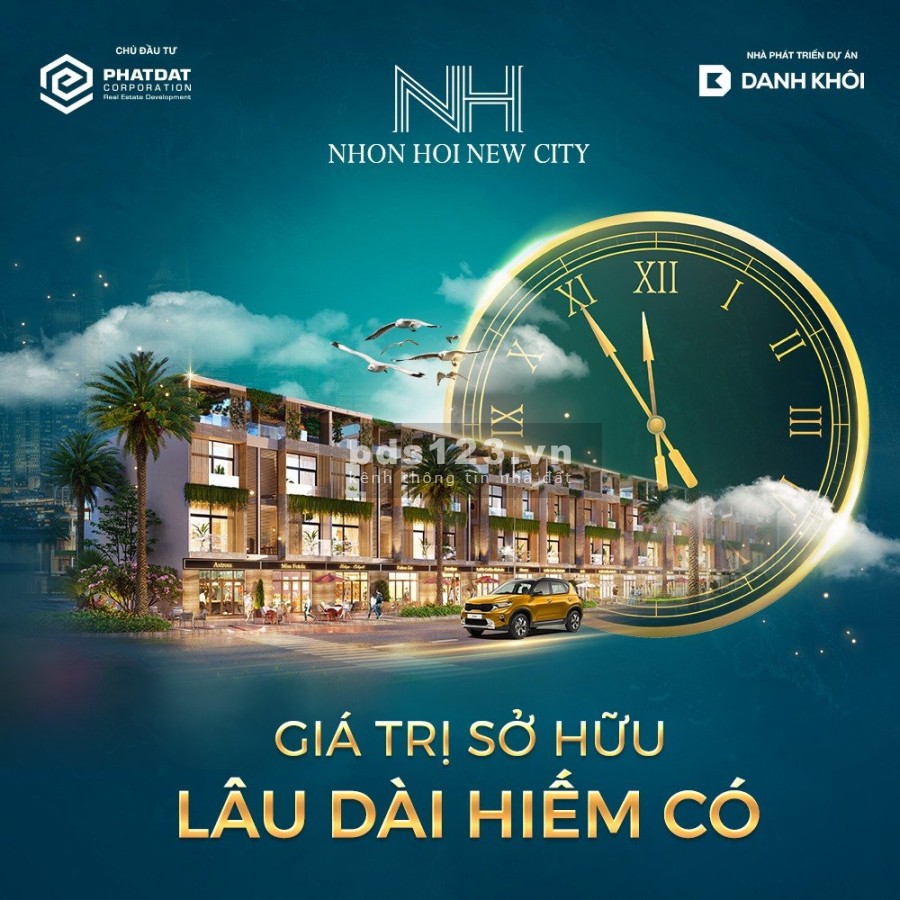 Đất nền ven biển dự án Nhơn Hội Newcity giá bán 2.39 tỷ, pháp lý chính chủ, sổ sẵn