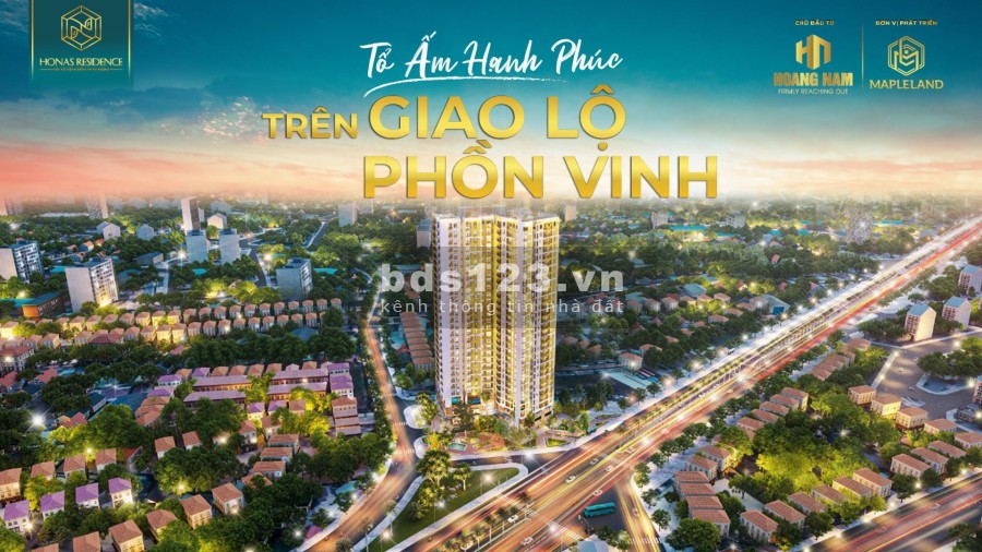 Siêu dự án Honas Residence chính thức nhận booking. Ân hạn lãi suất cho tới khi nhận nhà.