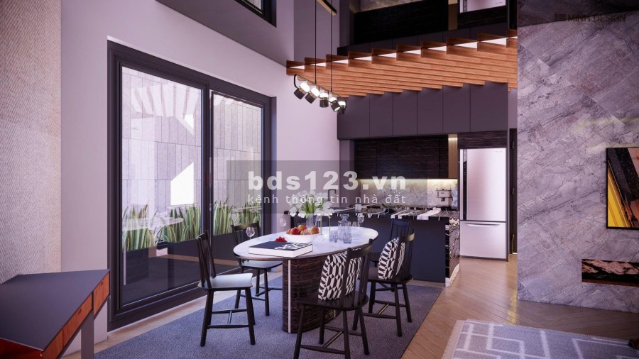 Villa 2 mặt tiền đang hoàn thiện cho nhà đầu tư và ở lâu dài khu sầm uất, xe qua lại nhiều