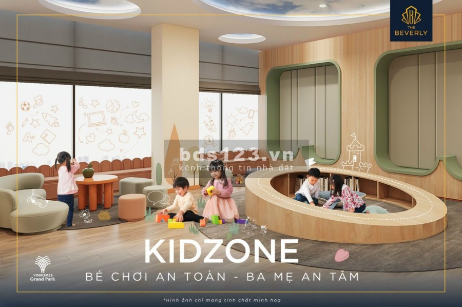 Căn hộ cao cấp - Beverly kiểu Mỹ tại Vinhomes Grand Park Quận 9 tầm View Đẳng Cấp