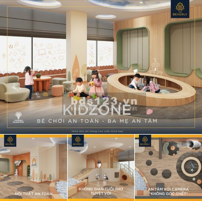 Căn hộ cao cấp - Beverly kiểu Mỹ tại Vinhomes Grand Park Quận 9 tầm View Đẳng Cấp
