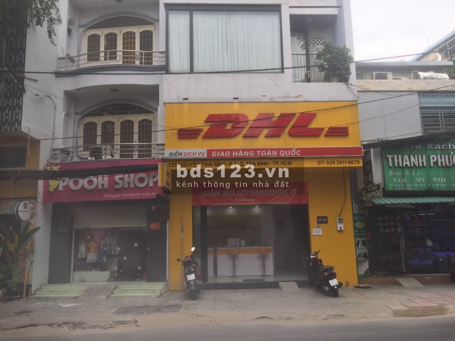 Chính chủ cho thuê mặt bằng 42m2 mặt tiền 235 Nguyễn Thái Bình P4 Quận Tân Bình