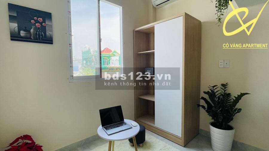 Phòng cao cấp có gác diện tích 25m² Phan Văn Trị khu dân cư đông còn mới 100%