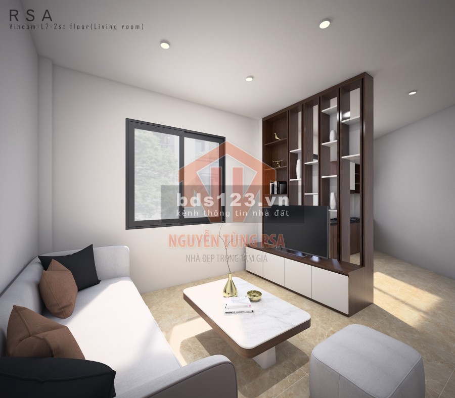 Bán căn nhà mới 4 tầng phía sau VINCOM PLAZA