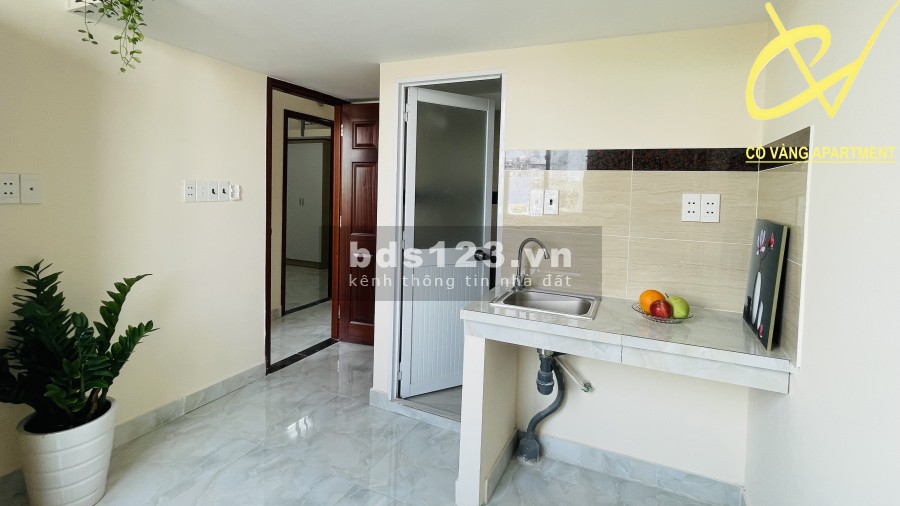 Phòng cao cấp có gác diện tích 25m² Phan Văn Trị khu dân cư đông còn mới 100%