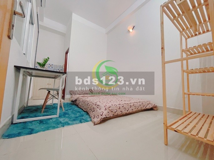 Phòng sutdio 25m2 đầy đủ nội thất cao cấp nằm gần chợ Hoa thám và đường K300