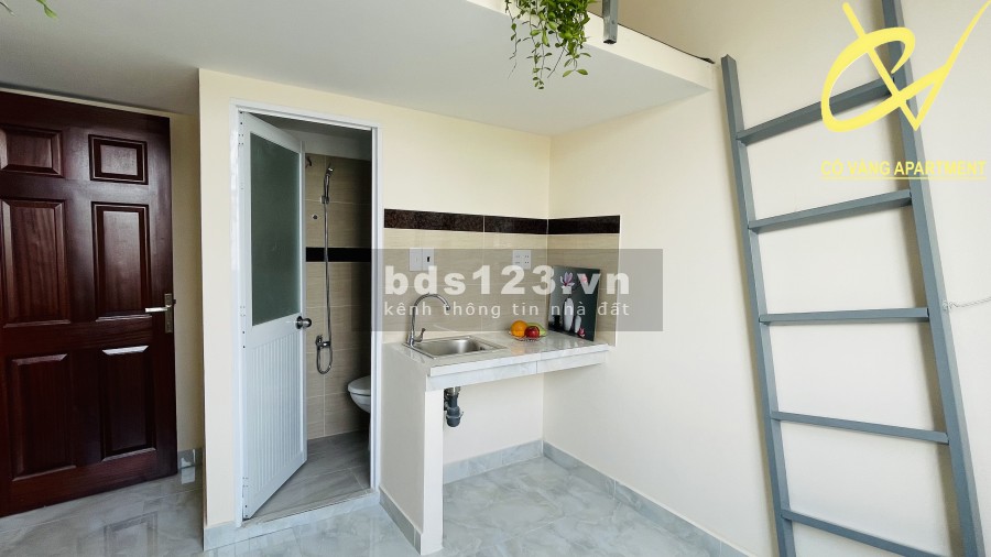 Phòng cao cấp có gác diện tích 25m² Phan Văn Trị khu dân cư đông còn mới 100%