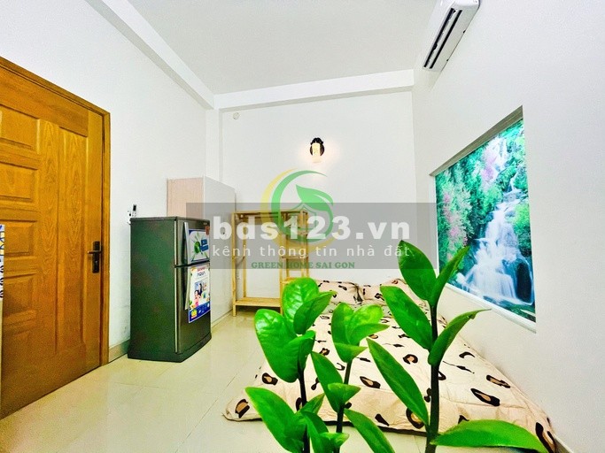 Phòng sutdio 25m2 đầy đủ nội thất cao cấp nằm gần chợ Hoa thám và đường K300