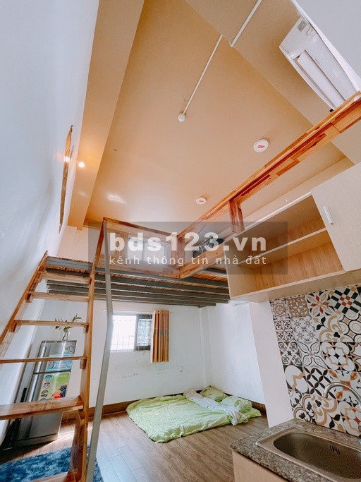 Căn hộ douplex diện tích sử dụng 30m2 quận 8 gần cầu chữ y đầy đủ nội thất
