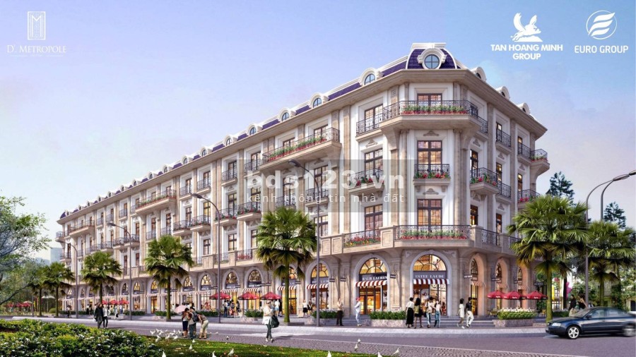 Shophouse 3 mặt tiền.237 m2.4,5 tầng.trục Bùi Dương Lịch tp Hà Tĩnh. Giá tốt từ chủ đầu tư.