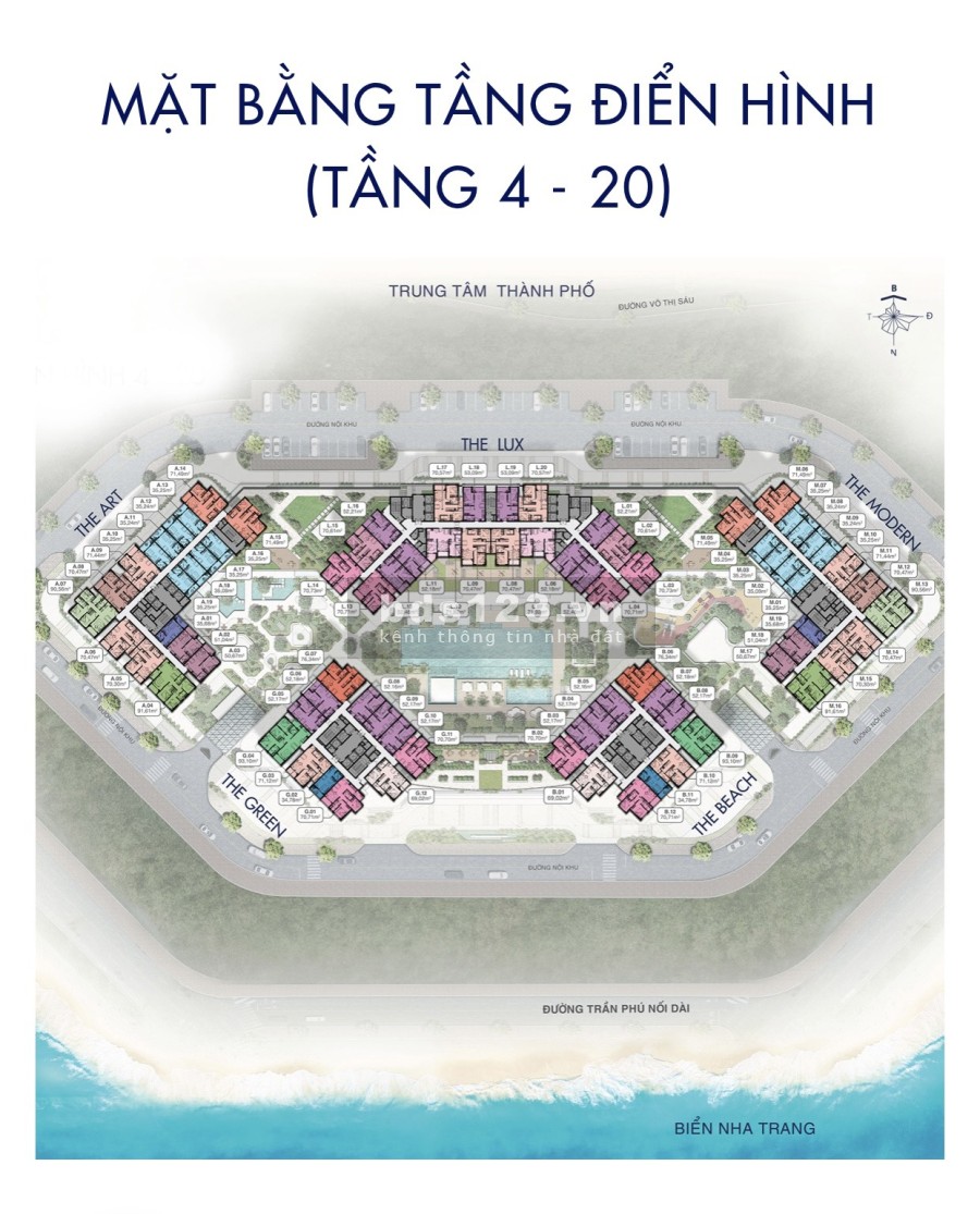 DỰ ÁN NEW GALAXY NHA TRANGCĂN HỘ VỊNH NGỌC AN CƯ NHƯ NGHỈ DƯỠNG
