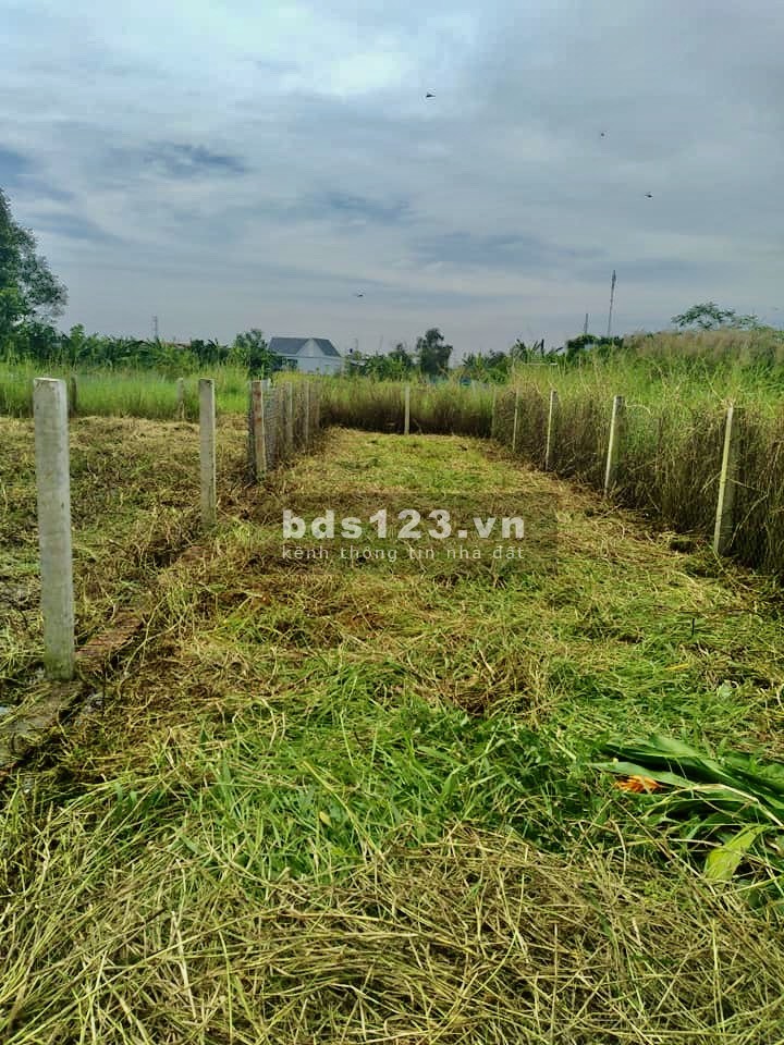 Bán gấp lô đất diện tích 110m2 tại x.Mỹ Lộc, Cần Giuộc, Long An pháp lý đầy đủ giá 750 tr.