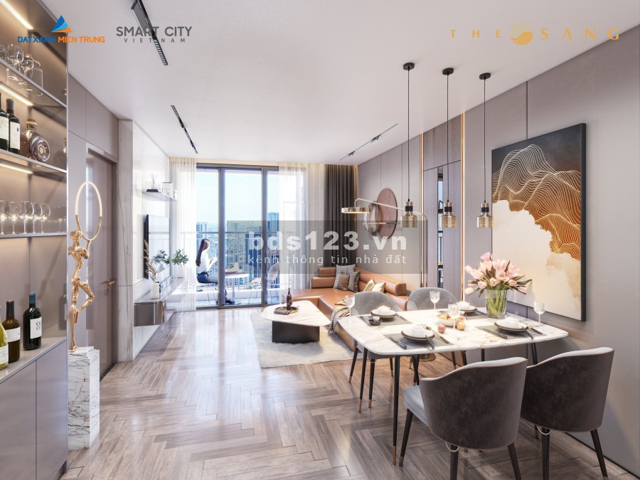 Sở hữu lâu dài cùng căn hộ The Sang view biển Mỹ Khê Đà Nẵng hỗ trợ 0% lãi suất sổ sẵn