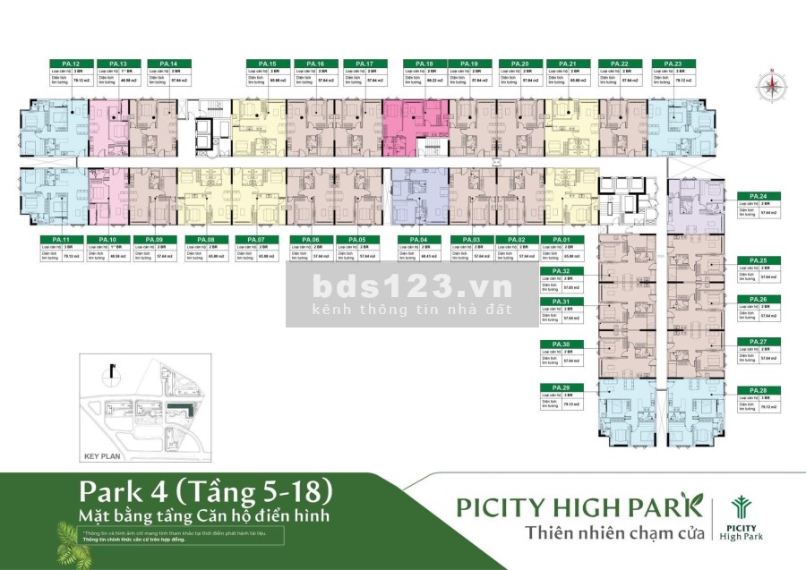 Cần bán căn hộ 2 PN giá bán chỉ 2,3 tỷ chung cư Picity Quận 12 liên hệ 0902394245