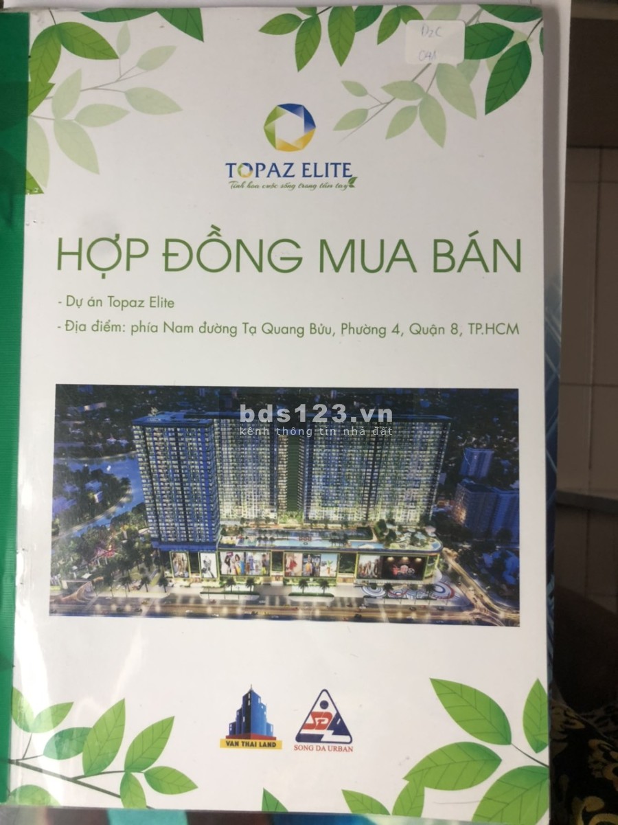 Chính chủ cần bán căn hộ chung cư cao cấp Elite Quận 8, 3 phòng ngủ, giấy tờ đầy đủ