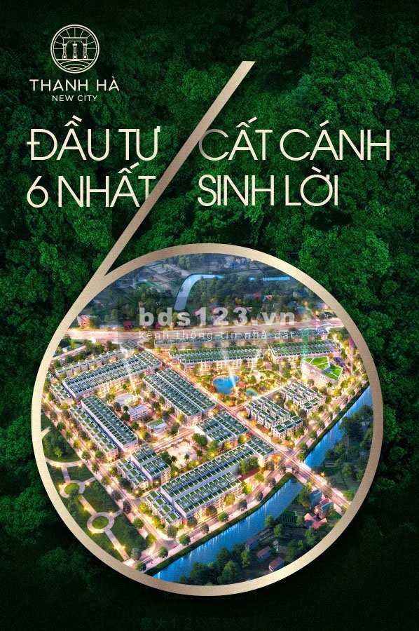 Thanh Hà New City Hải Dương, 5 lô ngoại giao, vị trí đẹp, thuận tiện kinh doanh