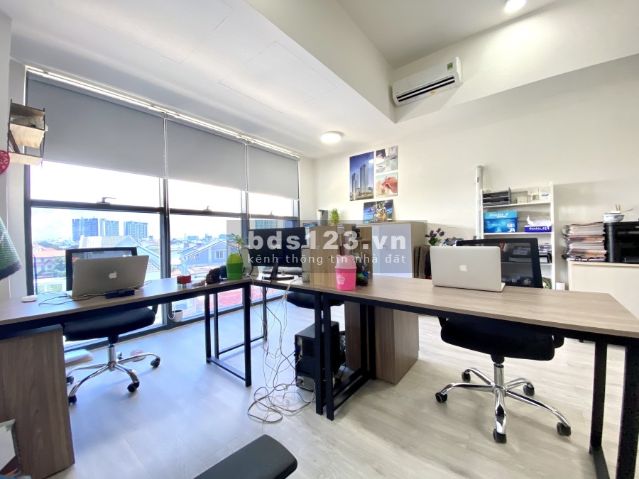 (Chính chủ) Cho Thuê lại căn VP Officetel The Sun Avenue Q2 40m2 tháp S7, full nội thất bàn ghế
