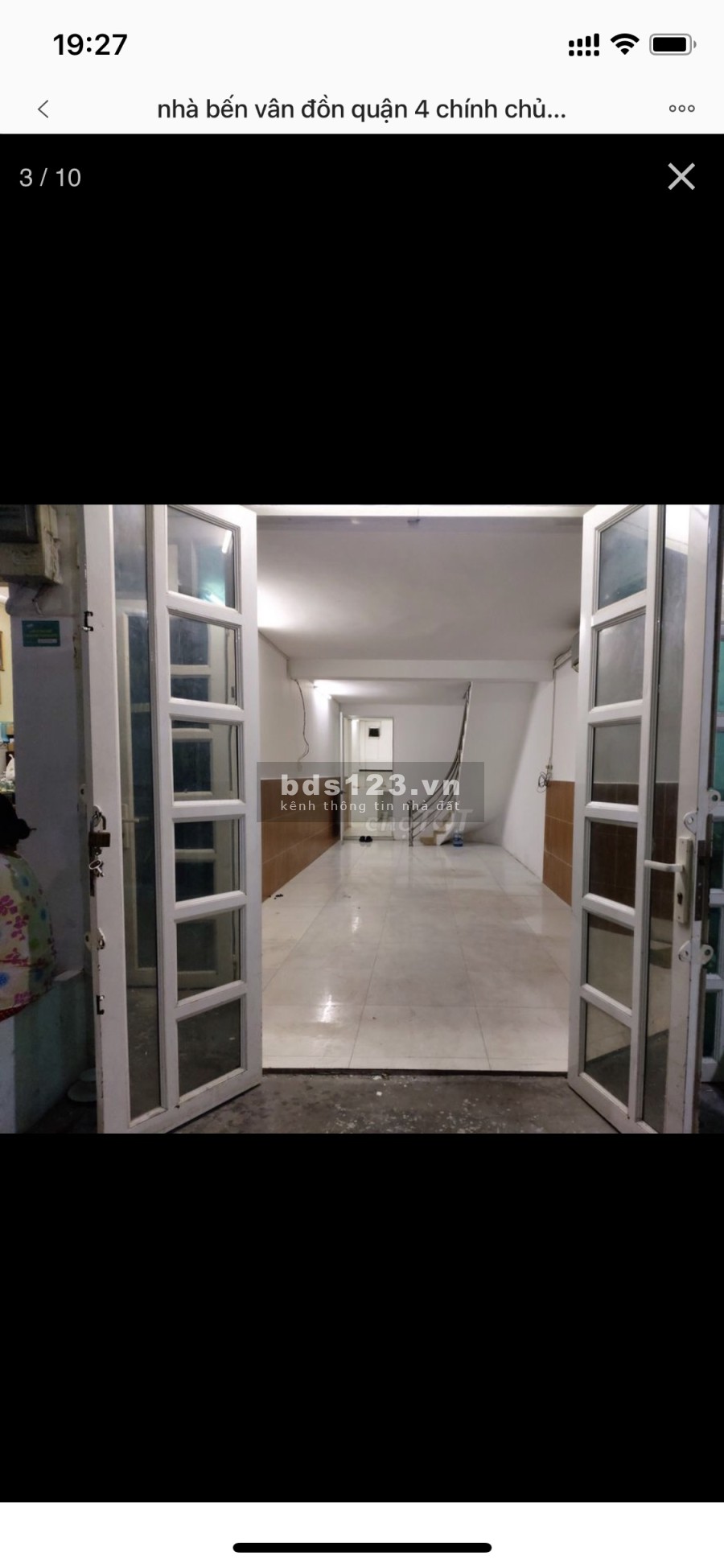 Bán nhà riêng tại Đường Bến Vân Đồn, Phường 2, Quận 4 giáp Q1 liên hệ a Hiếu 0833697979