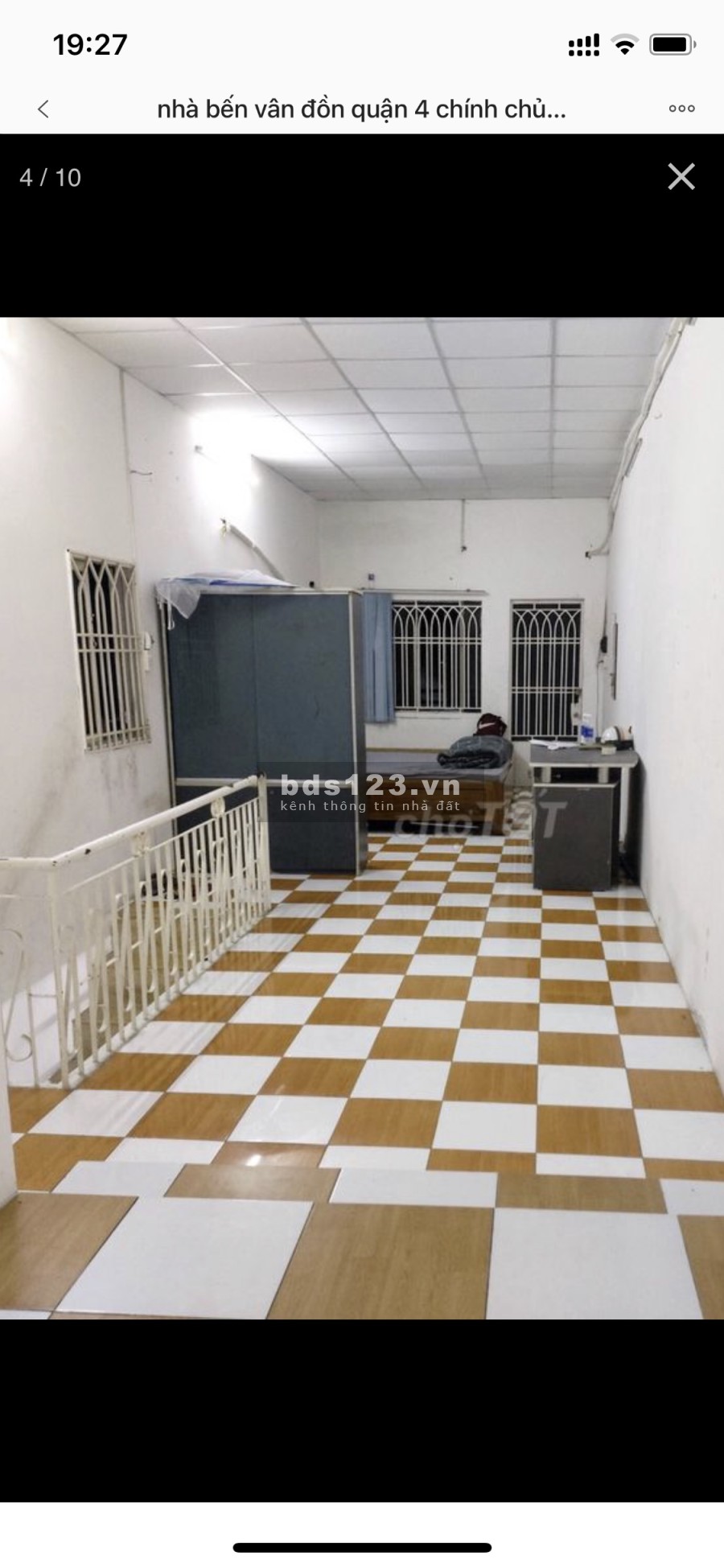 Bán nhà riêng tại Đường Bến Vân Đồn, Phường 2, Quận 4 giáp Q1 liên hệ a Hiếu 0833697979