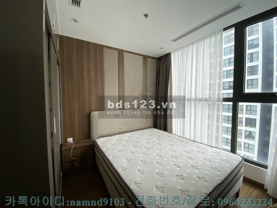 Cho thuê căn 2N Full nội thất đẹp giá tốt Vinhomes West Point tiện ích đầy đủ, giá tốt