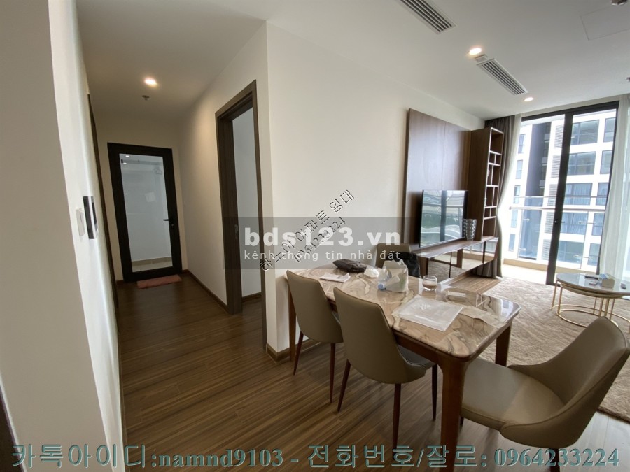 Cho thuê căn 2N Full nội thất đẹp giá tốt Vinhomes West Point tiện ích đầy đủ, giá tốt