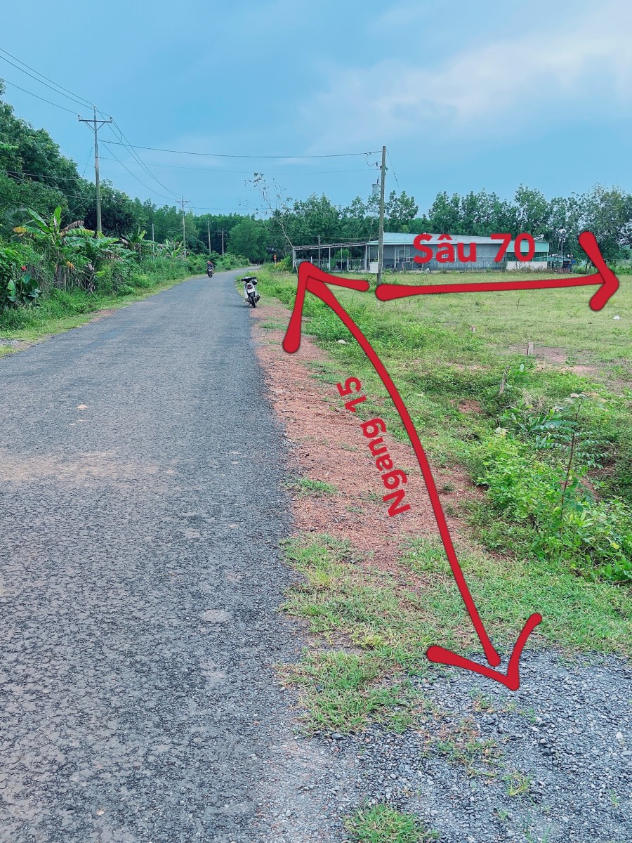 Hàng ngộp đất chính chủ duy nhất 1 lô đất đẹp diện tích 1.023m chiều ngang 15 chiều dài 70