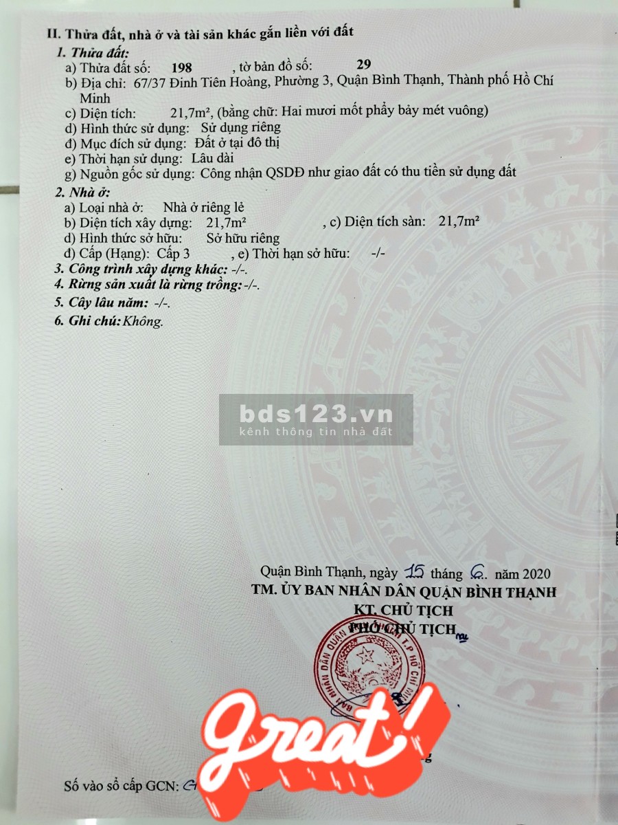 Nhà 2 mặt tiền Trường Sa và Vũ Huy Tấn cần bán đang KD có thu nhập tốt