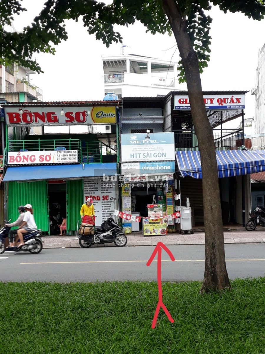 Nhà 2 mặt tiền Trường Sa và Vũ Huy Tấn cần bán đang KD có thu nhập tốt