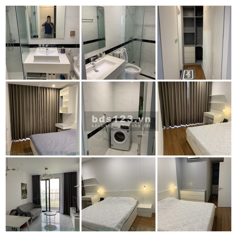 cho thuê căn 2N Full nội thất chung cư Mỹ Đình Peal