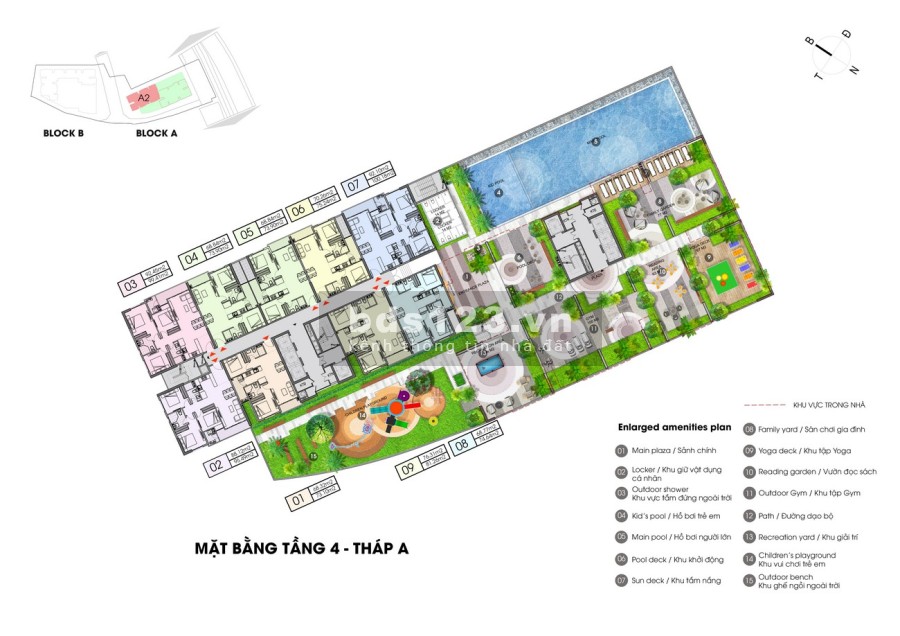 Cho thuê căn hộ Opal Boulevard 2-3 phòng ngủ, giá chỉ từ 6.5…