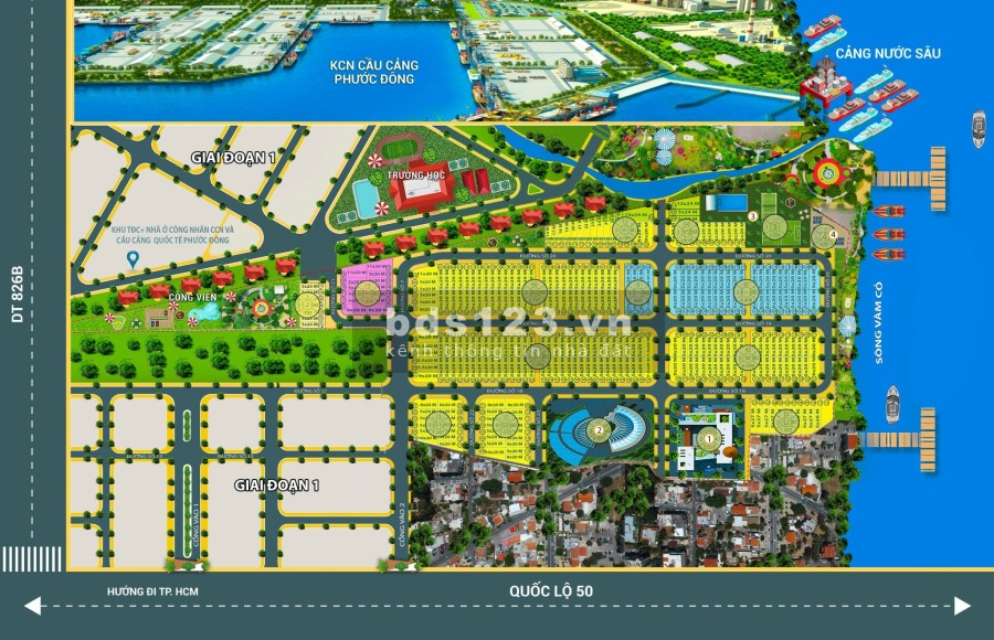 Đất nền khu dân cư Phước Đông - Thời cơ và lợi nhuận pháp lý chính chủ, giá tốt đầu tư