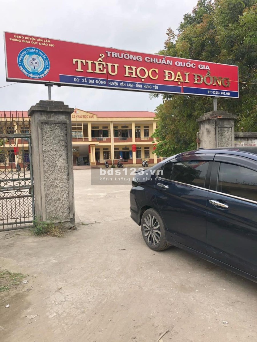 Bán đất diện tích 108m2 đất 2 mặt tiền trước sau văn ổ Đại Đồng, sổ đỏ chính chủ, khu an ninh