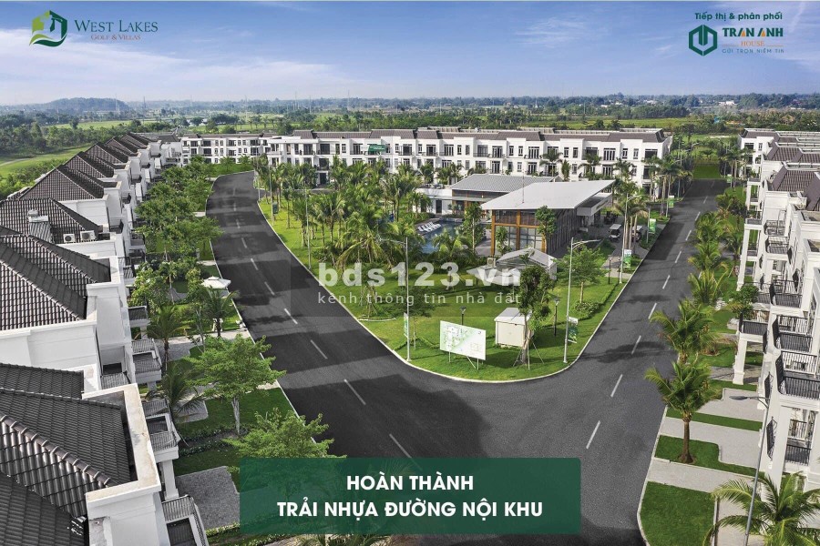 Nhà biệt thự sân golf chỉ cần trả trước 700tr . Ngân hàng cho vay 24 tháng không lãi suất.