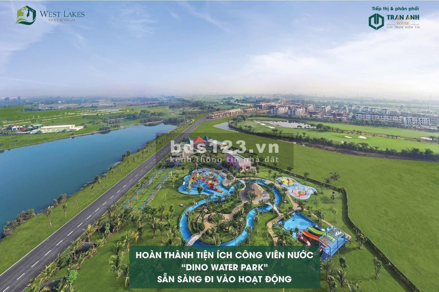 Nhà biệt thự sân golf chỉ cần trả trước 700tr . Ngân hàng cho vay 24 tháng không lãi suất.