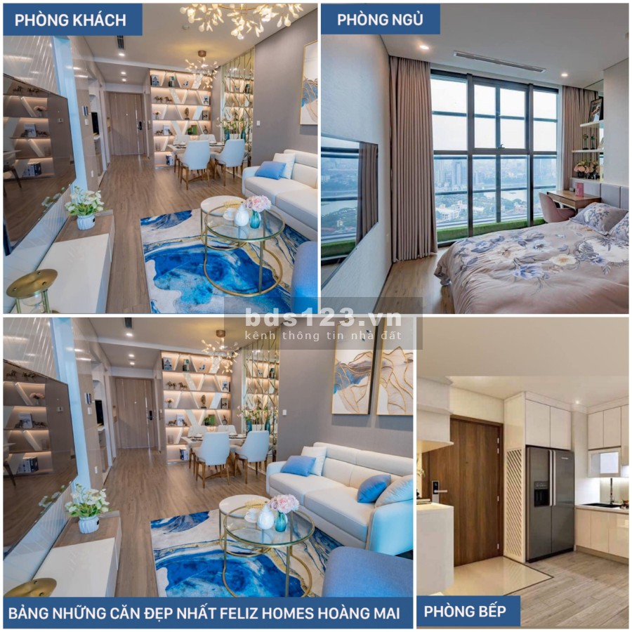 Nhà chung cư tiện ích Resort , giá lại nhỏ chỉ từ 2,5 tỷ Feliz Homes Hoàng Mai