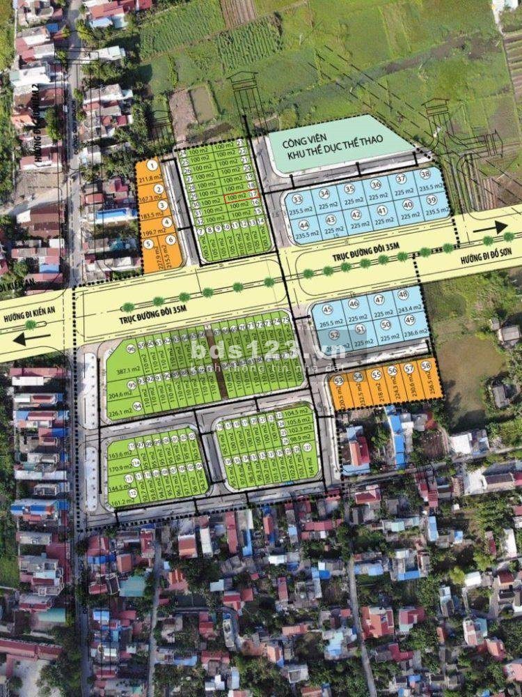 Cần bán đất dự án Đa Phúc Central Park, dt 100m, không lỗi phong thủy