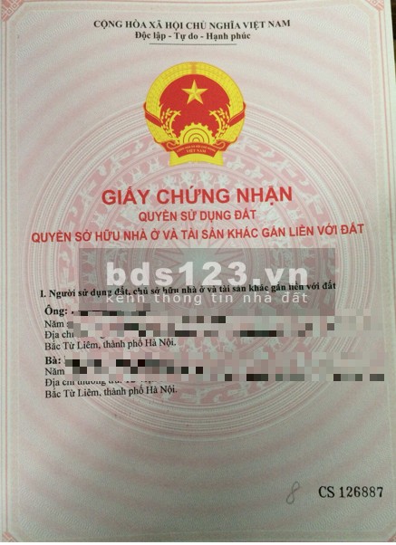Chính chủ bán đất Tân Phong, Thuỵ Phương, diện tích sử dụng 95m2, pháp lý chính chủ