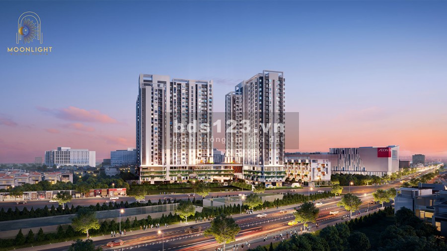 Moonlight Centre Point Căn hộ Tên Lửa ,Giá 2,2 tỷ/căn 1PN. Liền kề Aeon Mall Bình Tân